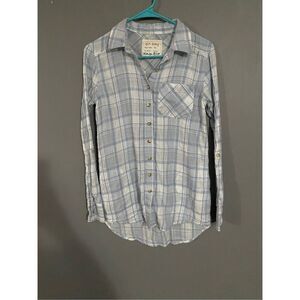 Girl Krazy Long Sleeve Button Up Top Size XSmall